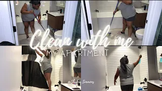 DEEP Clean My Apartment with Me  | VLOGMAS DAY 21 #vlogmas #vlogmas2023