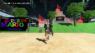 Super Mario 64 in Skate 3!