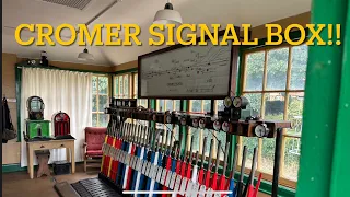 RAILWAY SIGNAL BOX CROMER.. AN IN DEPTH VISIT.. #railway