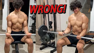 You are training WRONG!