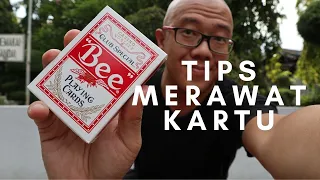 TIPS MERAWAT KARTU REMI ALA PESULAP (card spring tutorial)