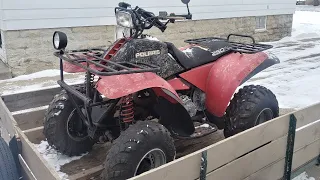 $250 Junk ATV 4x4 Find. Will It Run?