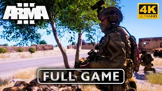 〈4K〉ArmA 3 The East Wind: FULL GAME Campaign Walkthrough - No Commentary GamePlay