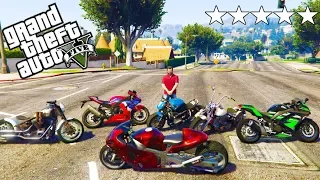 ✔ GTA 5 🔥 STEALING SUPER LUXURY MOTORCYCLES WITH MICHAEL! GTA 5 🔥 (REAL LIFE BIKES#2)