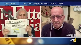 Sallusti vs Travaglio: "Hai pubblicato un falso!", "Berlusconi non ha mai smentito quella ...