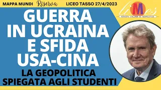 La lezione di Lucio Caracciolo: Guerra in Ucraina e sfida Usa-Cina, tutto un altro mondo