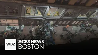 108 arrested at Emerson College pro-Palestinian protest, 4 Boston police officers hurt