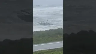 #Shorts | Flagler Beach Pier destroyed by Tropical Storm Ian