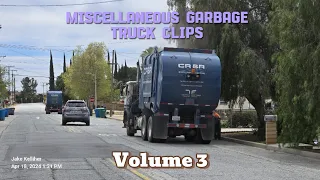 Miscellaneous Garbage Truck Clips | Volume 3