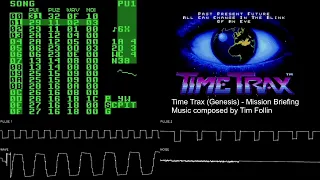 [LSDj] Mission Briefing - Time Trax (Genesis) GB 8bit cover