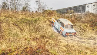 Trabant 601 läuft auf nur einem Zylinder, wir reparieren und danach gibts Hill Climb