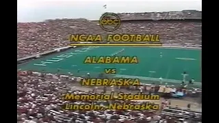 1977 #4 Alabama @ Nebraska Alt Version No Huddle