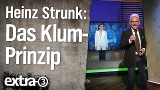 Experte für das Heidi-Klum-Prinzip Heinz Strunk | extra 3 | NDR