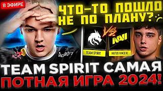 Team Spirit играют САМУЮ ПОТНУЮ Игру за 2024 ГОД ! 😮🔥 Team Spirit vs NaVi на ESL One Birmingham 2024