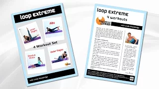 Resistance Loop Pilates Workout - Barlates Loop Extreme 4 Workout DVD with Linda Wooldridge
