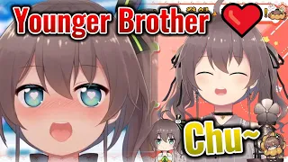 Matsuri, Chu~ Chu~ Little Brother... 【Hololive Eng sub│Natsuiro Matsuri】