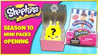 SHOPKINS SEASON 10 🎁 Blind Bag MINI PACKS OPENING Toy Review | Trusty Toy Channel