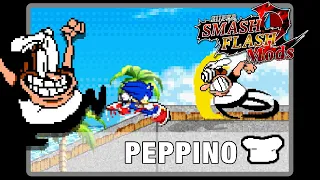 SSF2 Mods Showcase: Peppino (Pizza Tower)!