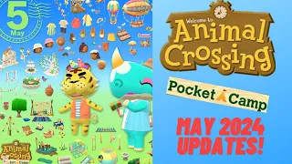 May 2024 Updates in Animal Crossing Pocket Camp!💐🐝