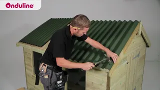 How to install ONDULINE CLASSIC corrugated roof sheets