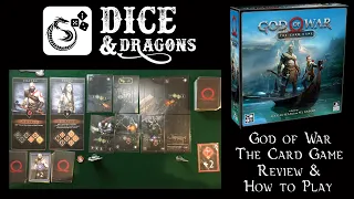 Dice and Dragons - God of War The Card Game Review and How to Play