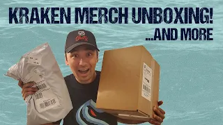 Seattle Kraken Merch Unboxing! 🦑📦 and more