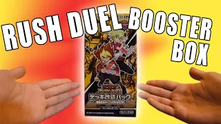 Opening a Yugioh Rush Duel Booster Box and IDK what's going on