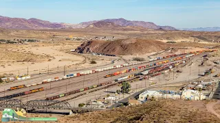 High Above Barstow Yard