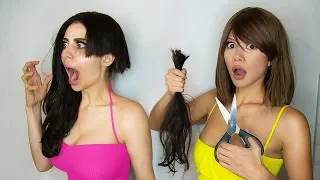 I LET MY GIRLFRIEND CUT MY HAIR Challenge