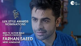 22nd Lux Style Awards 2023 | Best Tv Actor Male  Critics Choice Awards Nominations