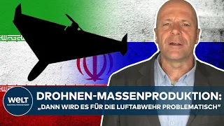 DROHNEN AUS DEM IRAN: "90% des Innenlebens kommt aus dem Westen" | UKRAINE-KRIEG