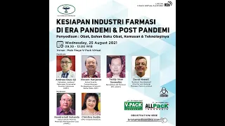 Kesiapan Industri Farmasi di Era Pandemi & Post Pandemi