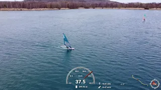 DJI MINI 2 - Windsurf Video 4K Singliser See - Borken - Hessen - Germany