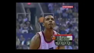 Penny Hardaway 17 Points 3 Ast Vs. Raptors, 1999-2000.