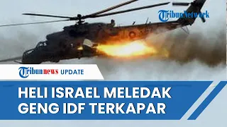 Rangkuman Hari ke-123 Israel-Hamas: Heli Apache Israel Dirudal hingga IDF Terkapar Didor Hizbullah