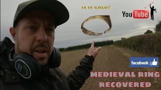 Medieval ring recovered | Metal Detecting Norfolk | Nokta Makro | Simplex Plus.