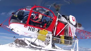 Lama SA315B Heliswiss - Vol d'Alpes (Switzerland)