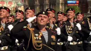 MILITARY PARADE on May 9, 2016 in Moscow  Парад 9 мая 2016