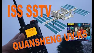 ISS SSTV Decoding with Quansheng UV-K5