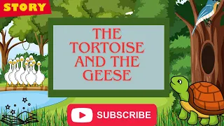 Short story for kids -The tortoise and the geese || Bedtime story || moral story