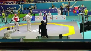 Amadou Toudiani Mahamadou Maharana (NIG) Dagdelen Deniz (TUR) 2022 Islamic solidarity games 54 kg F