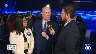 "O debate revelou a gravíssima contradição no Brasil", diz Ciro Gomes 29/08/2022 00:19:26