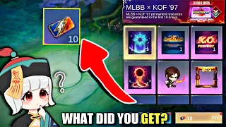 WHICH KOF ITEM DID YOU GET? | MOBILE LEGENDS X KOF 97