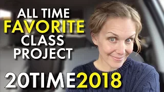 Project-Based Learning, 20Time, Favorite Project for High School English, Teacher Vlog