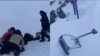 Three teenagers injured after ski lift falls at Thredbo