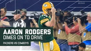 Rodgers Caps Flawless Drive with TD Pass to Cook! | Packers vs. Cowboys | NFL Divisional Highlights