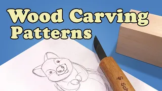 FREE Wood Carving Templates for Beginners