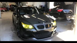San Diego’s best e60 m5 ( just finished) no cats F#€k you green peace