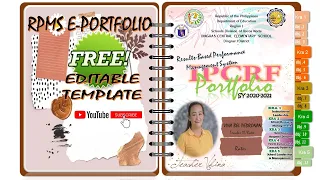 SAMPLE RPMS E-PORTFOLIO WITH FREE TEMPLATE 2021(Part 2)TEACHER I- III in the NEW NORMAL