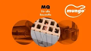 MUNGO MQ Quattro Nylondübel - Der universelle Dübel für alle Baustoffe